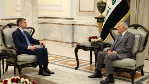 İraq Prezidenti səfirimizi qəbul etdi