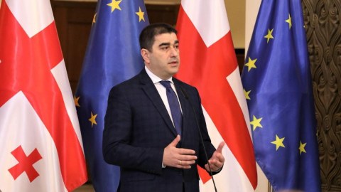 Gürcüstan spikeri ölkəsinin Aİ-yə namizəd statusundan yazdı - "5 MİF"