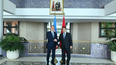 Azərbaycanla Mərakeşin XİN rəhbərləri görüşdü