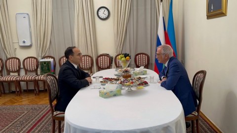 Polad Bülbüloğlu Türkiyə səfiri ilə görüşdü 