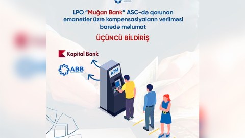 “Muğanbank”ın əmanətçilərinin nəzərinə!