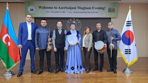 Koreyanın İnçeon şəhərində Zəfər Günü qeyd edilib - FOTO