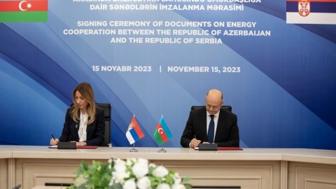 Azərbaycan və Serbiya təbii qazla bağlı sənədlər imzalandı
