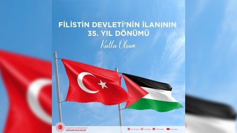 Türkiyə XİN-dən Fələstinə TƏBRİK