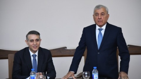 BMU-nun rektoru STP-nin baş icraçı direktoru ilə görüşdü - FOTOLAR