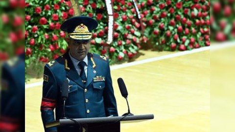 Elçin Quliyev generalı təntənə ilə yola saldı