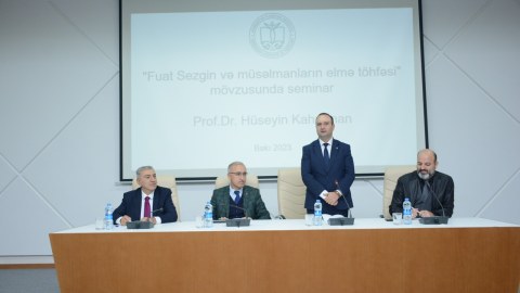 İlahiyyat İnstitutunda elmi seminar keçirilib - FOTOLAR