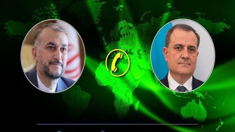 Ceyhun Bayramov iranlı həmkarı ilə müzakirələr APARDI 