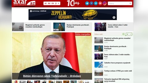 Axar.az 10 yaşını qeyd edir