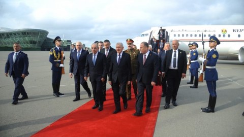 İraq Prezidenti Azərbaycana GƏLDİ