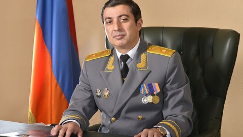 Erməni general Moskvada saxlanıldı