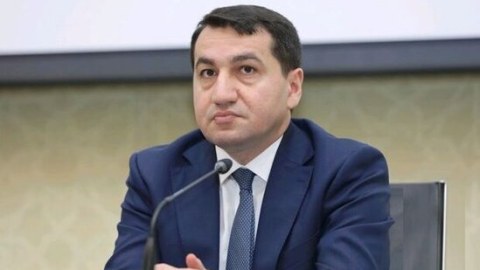 Hikmət Hacıyevdən Ermənistanın mina terroru ilə bağlı paylaşım - FOTO