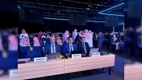 Nümayəndə heyətimiz Ümumdünya Radiorabitə Konfransında - FOTO
