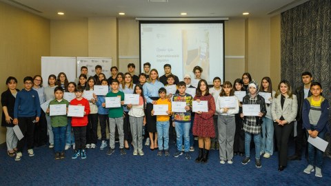 “Uşaq Hüquqları Aylığı” çərçivəsində təlim keçirilib - FOTO