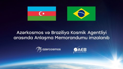 "Azərkosmos" və Braziliyanın Kosmik Agentliyi arasında memorandum imzalandı