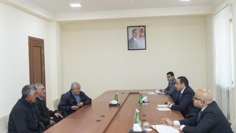 Kənd təsərrüfatı nazirinin müavini Ağstafada vətəndaşları qəbul edib