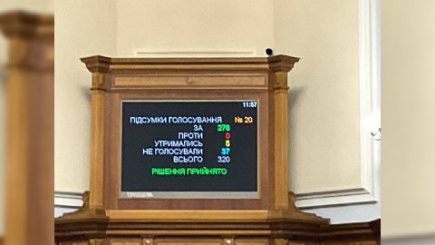 Ukrayna parlamenti ingilis dili ilə bağlı layihə qəbul edib