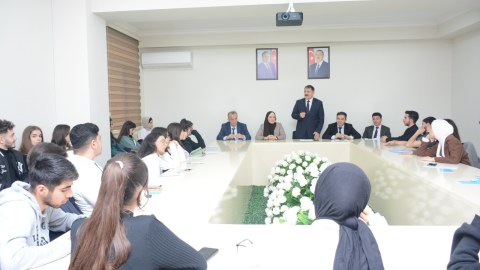 Tələbələr mediasiya ilə bağlı maarifləndiriliblər - FOTO