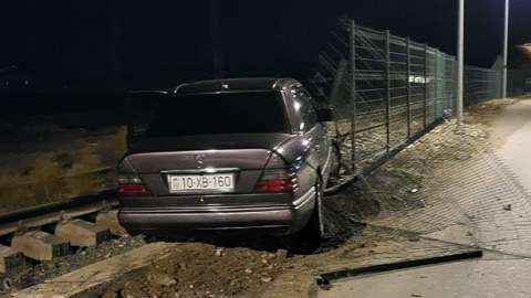 Dəmir yollarına məxsus infrastruktura ziyan vuruldu - FOTO