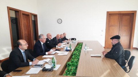 Muxtar Babayev Şəmkirdə vətəndaşları qəbul edib - FOTO