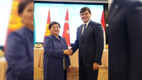 TDT-yə üzv dövlətlərin diaspor rəhbərləri Bişkekdə - FOTO