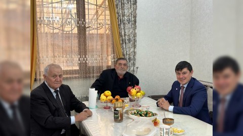 Bişkekdə Azərbaycan icması ilə görüş - FOTO