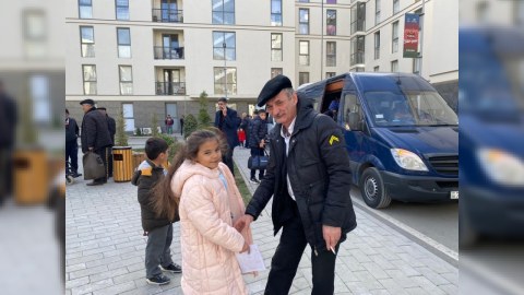 Füzulilər öz doğma yurduna qayıtdılar - FOTO