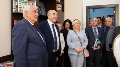 ADU-da Kazan Federal Universitetinin nümayəndələrilə görüş - FOTO