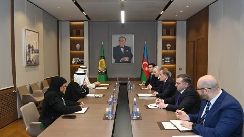 Nazir Baş katiblə əməkdaşlığı müzakirə etdi 