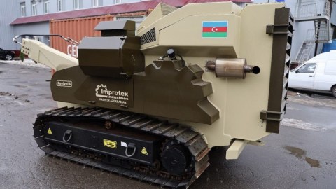 Azərbaycan Ukraynaya minatəmizləmə maşınları GÖNDƏRDİ