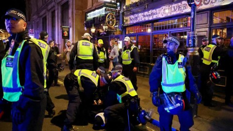 Londonda Fələstinə dəstək aksiyası - SAXLANILANLAR VAR