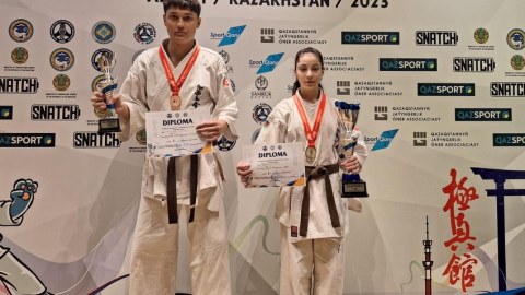 Karateçimiz Almatıda dünya çempionu oldu
