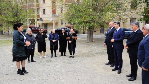 İcra başçısı vətəndaşın müraciətinə yerində baxdı - FOTO