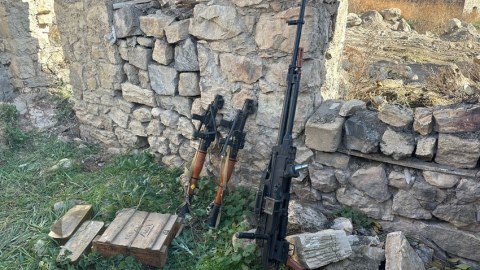 Qubadlıda silah-sursat aşkarlandı
