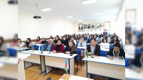 Gəncə Dövlət Universitetində Qərbi Azərbaycana qayıdış müzakirə olundu