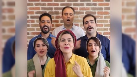 Güney Azərbaycanlı qrup “Sənə qurban”ı oxudu - VİDEO