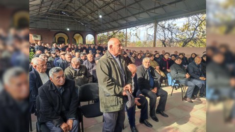 Goranboyun Göynüyən kəndində səyyar qəbul keçirilib - FOTO