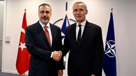 Hakan Fidan Stoltenberqlə görüşdü 