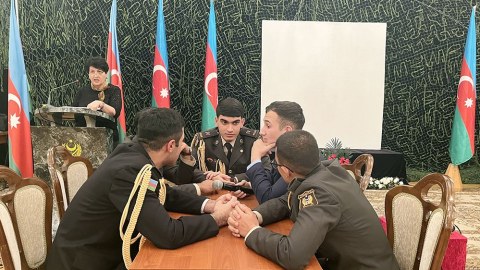 Hərbi qulluqçular arasında bilik yarışması keçirildi - VİDEO