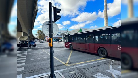 Avtobusların bu yolla hərəkətinə icazə verildi - FOTOLAR