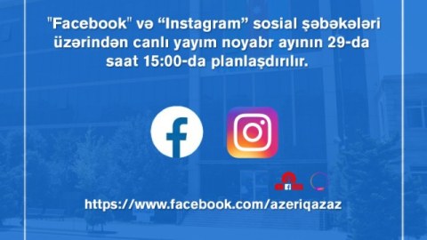 "Azəriqaz" rəhbərliyinin növbəti canlı yayımı olacaq