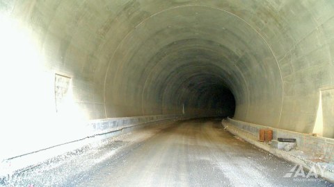 Murovdağ tunelində bu işlər tamamlandı - FOTO
