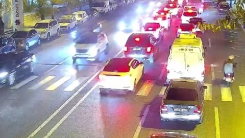 Bakının əsas yollarında TIXAC var