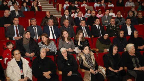 Neftçalada şəhidə həsr olunan filmin və kitabın təqdimatı - FOTO