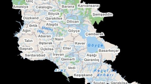 Qərbi Azərbaycanın elektron xəritəsi HAZIRLANDI