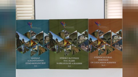 Qafqaz Albaniyası haqda 3 dildə toplu nəşr edildi
