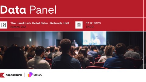 Kapital Bank-ın “Data panel” tədbirinə qeydiyyat başladı