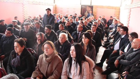 Goranboyun Sarovlu kəndində səyyar qəbul keçirilib - FOTO