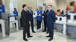 Prezidentin köməkçiləri və nazirlər beynəlxalq festivalda - FOTOLAR
