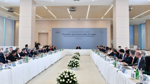 Biz keçmiş məcburi köçkünləri layiqli iş yerləri ilə təmin edə bilərik - Prezident